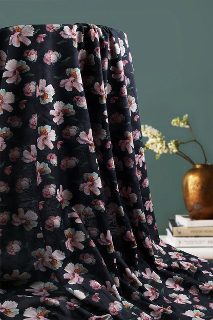 2 Piece - Digitally Printed Doriya Lawn - D1801