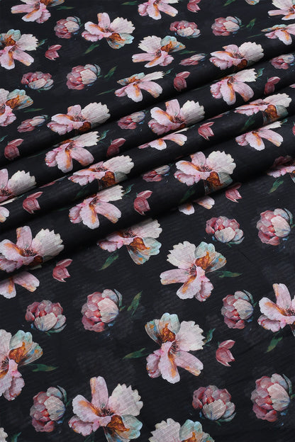 2 Piece - Digitally Printed Doriya Lawn - D1801