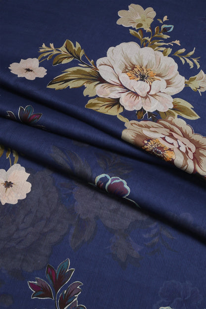 3 Piece - Digitally Printed Doriya Lawn - D1813