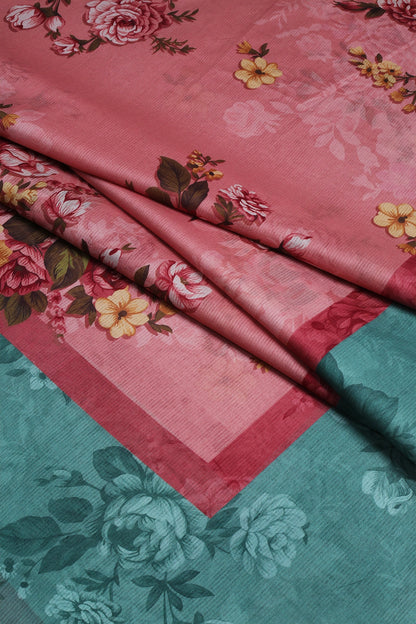 3 Piece - Digitally Printed Doriya Lawn - D1817