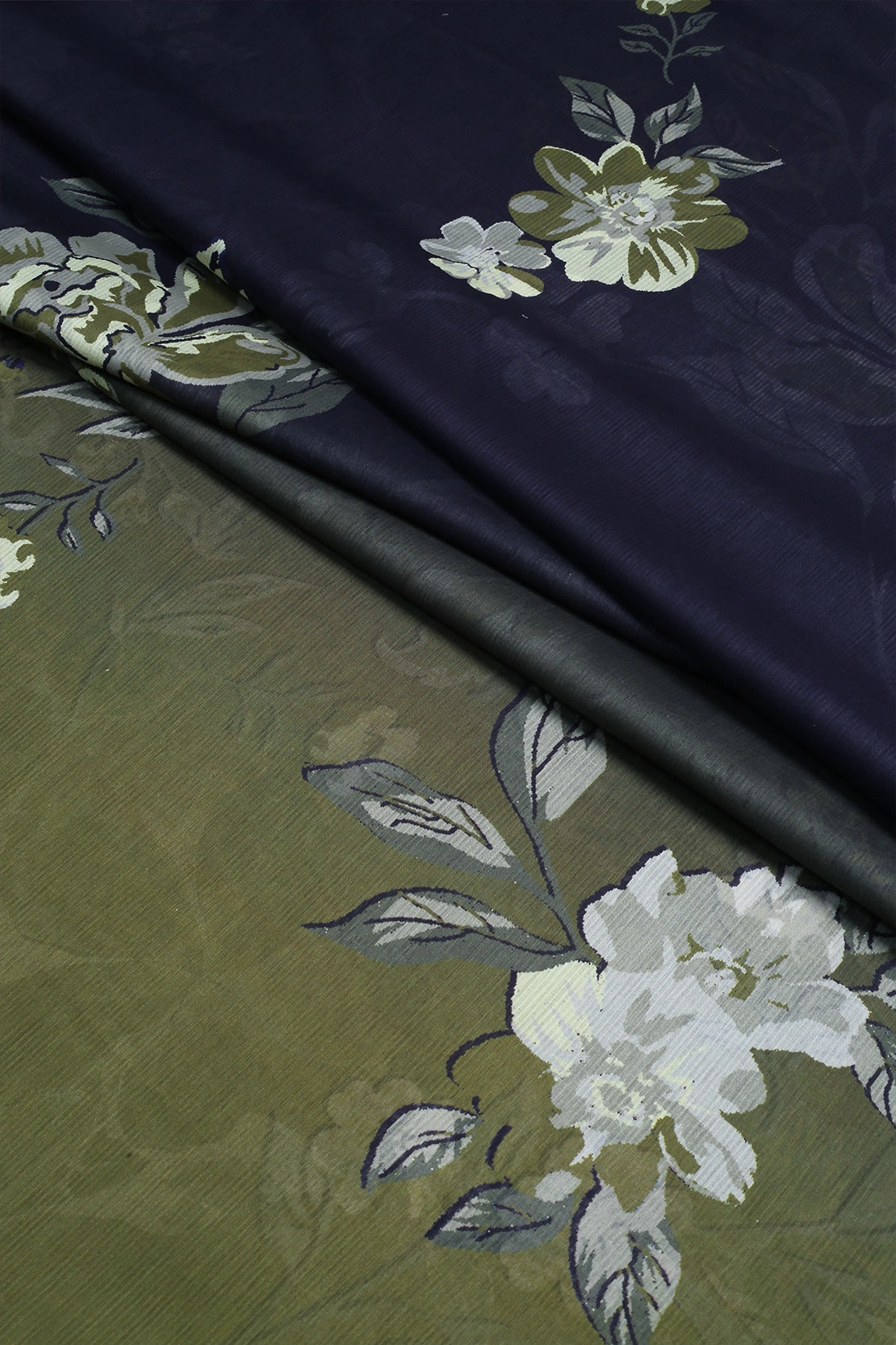 3 Piece - Digitally Printed Doriya Lawn - D1818