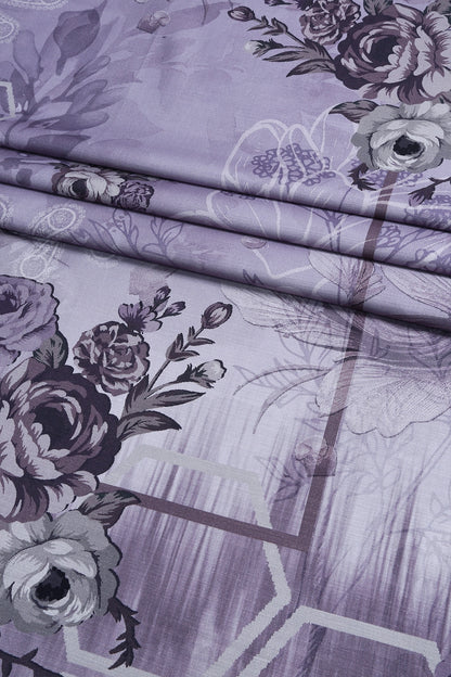 3 Piece - Embroidered Linen Slub - WD1803