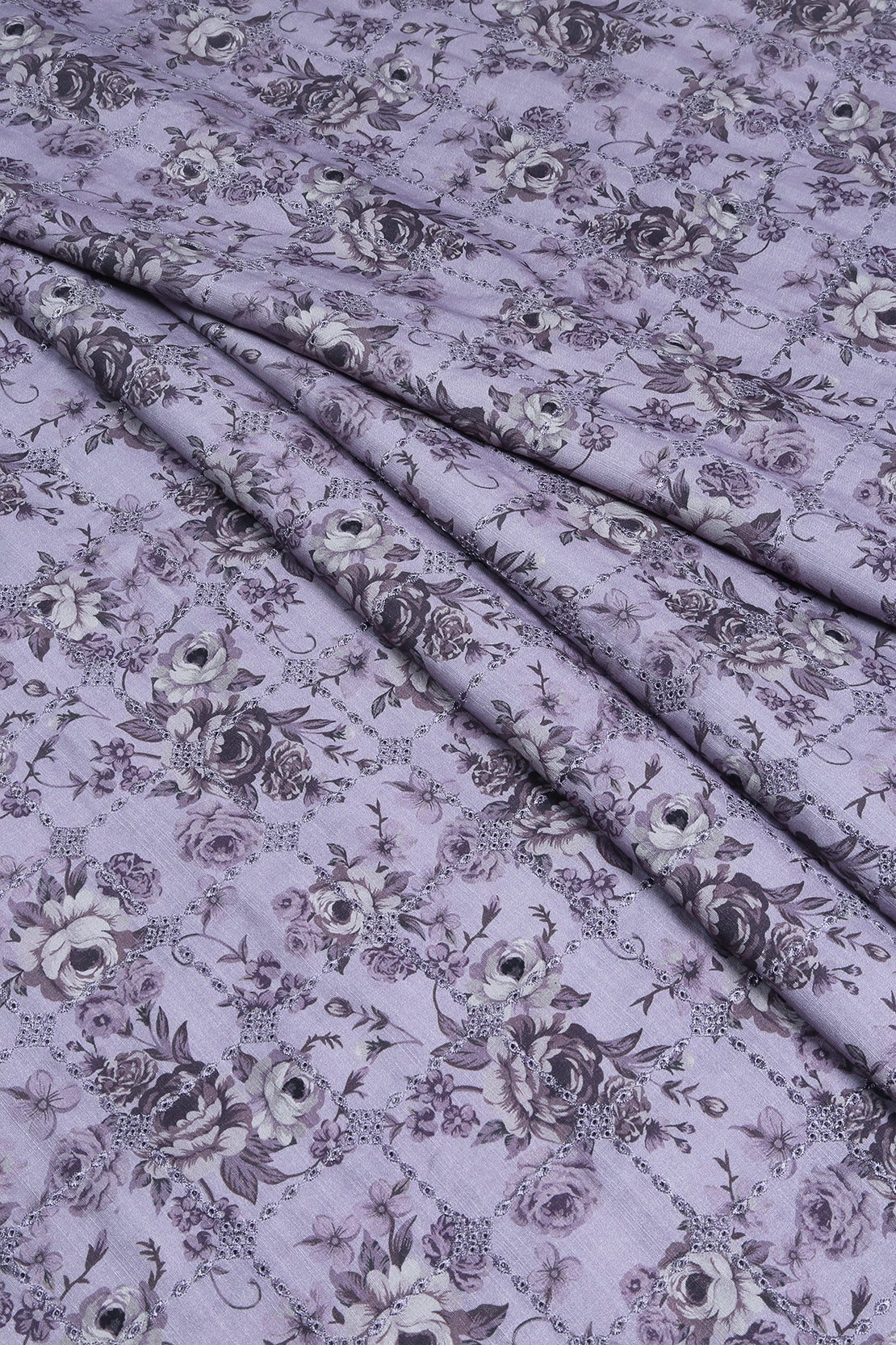 3 Piece - Embroidered Linen Slub - WD1803