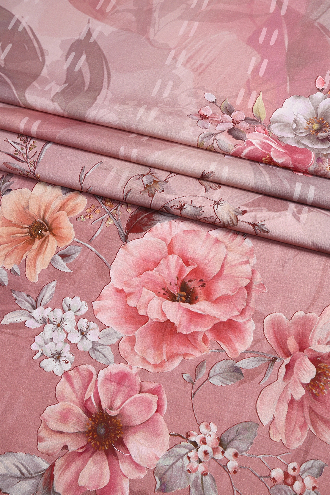 3 Piece - Embroidered Linen Slub - WD1806