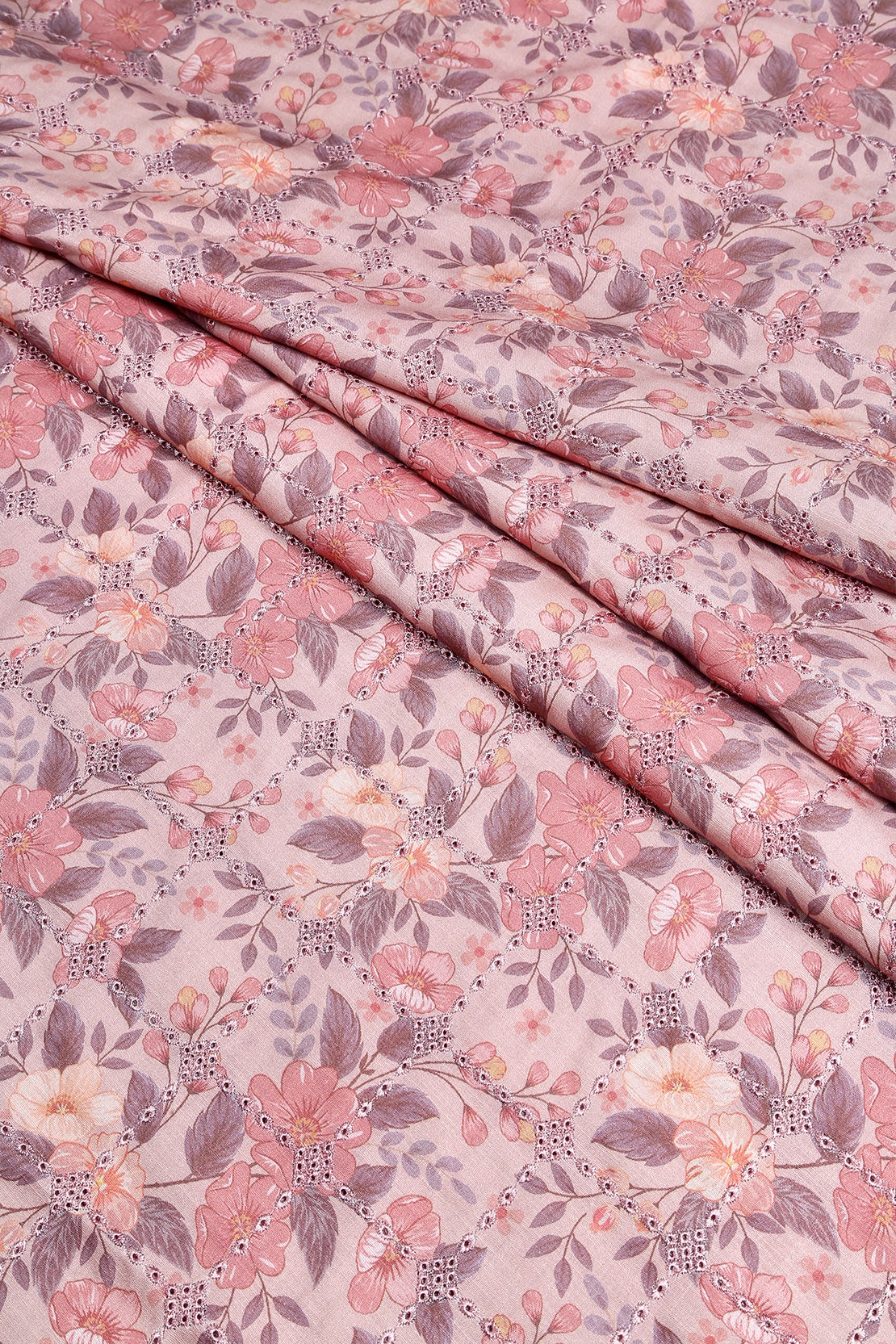 3 Piece - Embroidered Linen Slub - WD1806