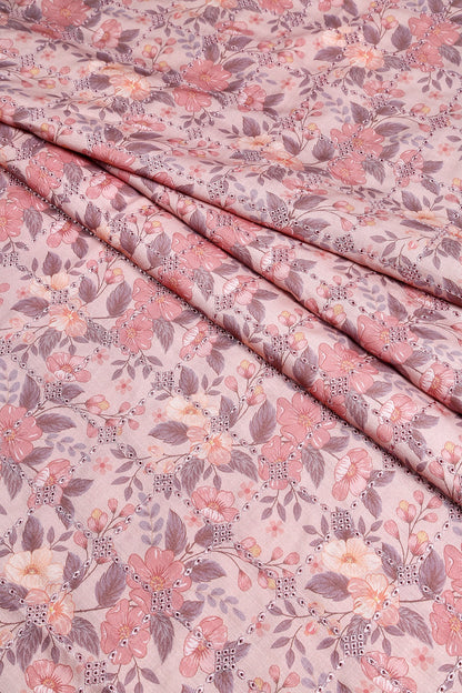 3 Piece - Embroidered Linen Slub - WD1806