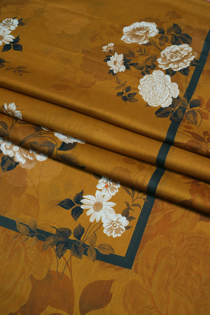 3 Piece - Digitally Printed Doriya Lawn - D1810