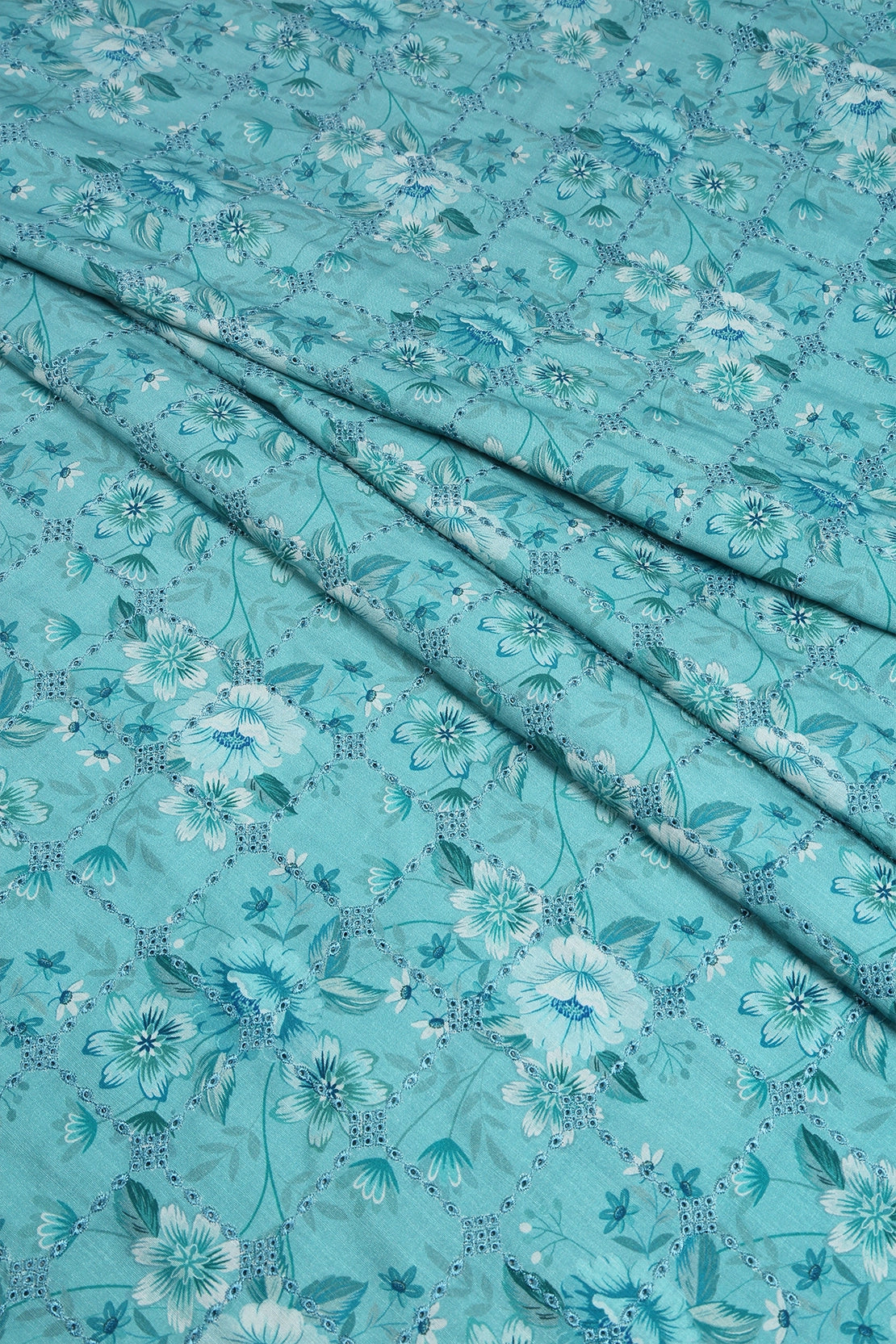 3 Piece - Embroidered Linen Slub - WD1807