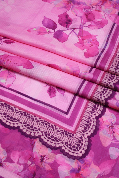 3 Piece - Digitally Printed Doriya Lawn - D1811