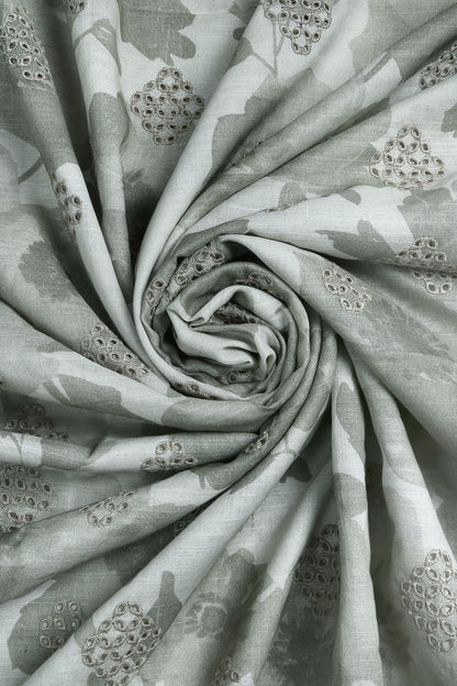 3 Piece - Embroidered Lawn - D2010