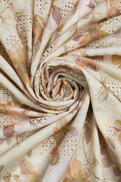 3 Piece - Embroidered Lawn - D2002