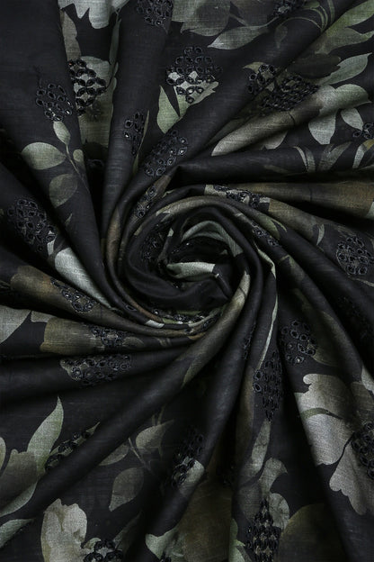 3 Piece - Embroidered Lawn - D2007