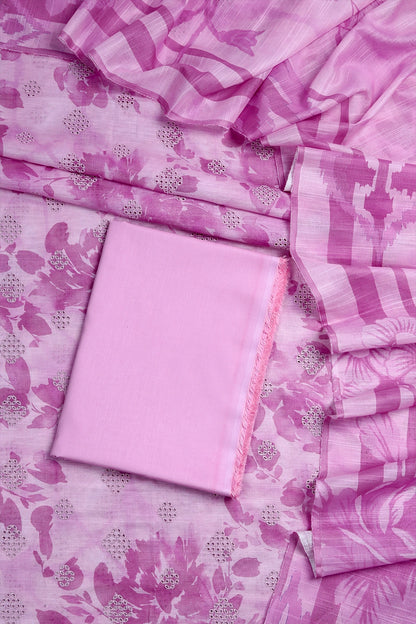 3 Piece - Embroidered Lawn - D2008