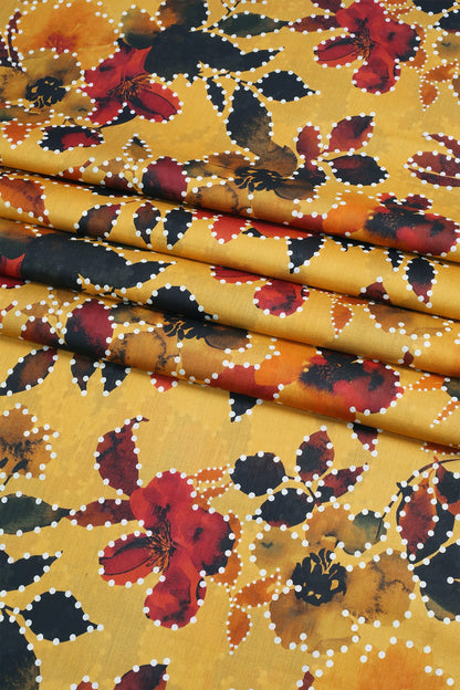 2 Piece - Digitally Printed Lawn - F1 - D2210