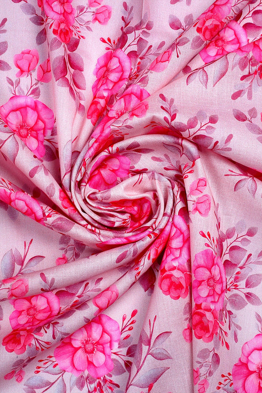 2 Piece - Digitally Printed Lawn - F1 - D2212