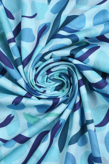 2 Piece - Digitally Printed Lawn - F1 - D2203