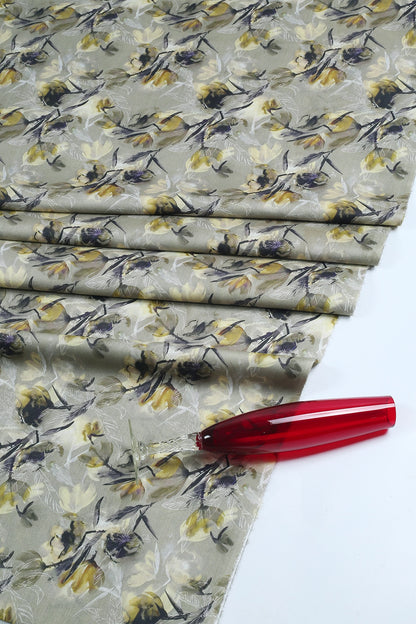 2 Piece - Digitally Printed Lawn - F1 - D2204