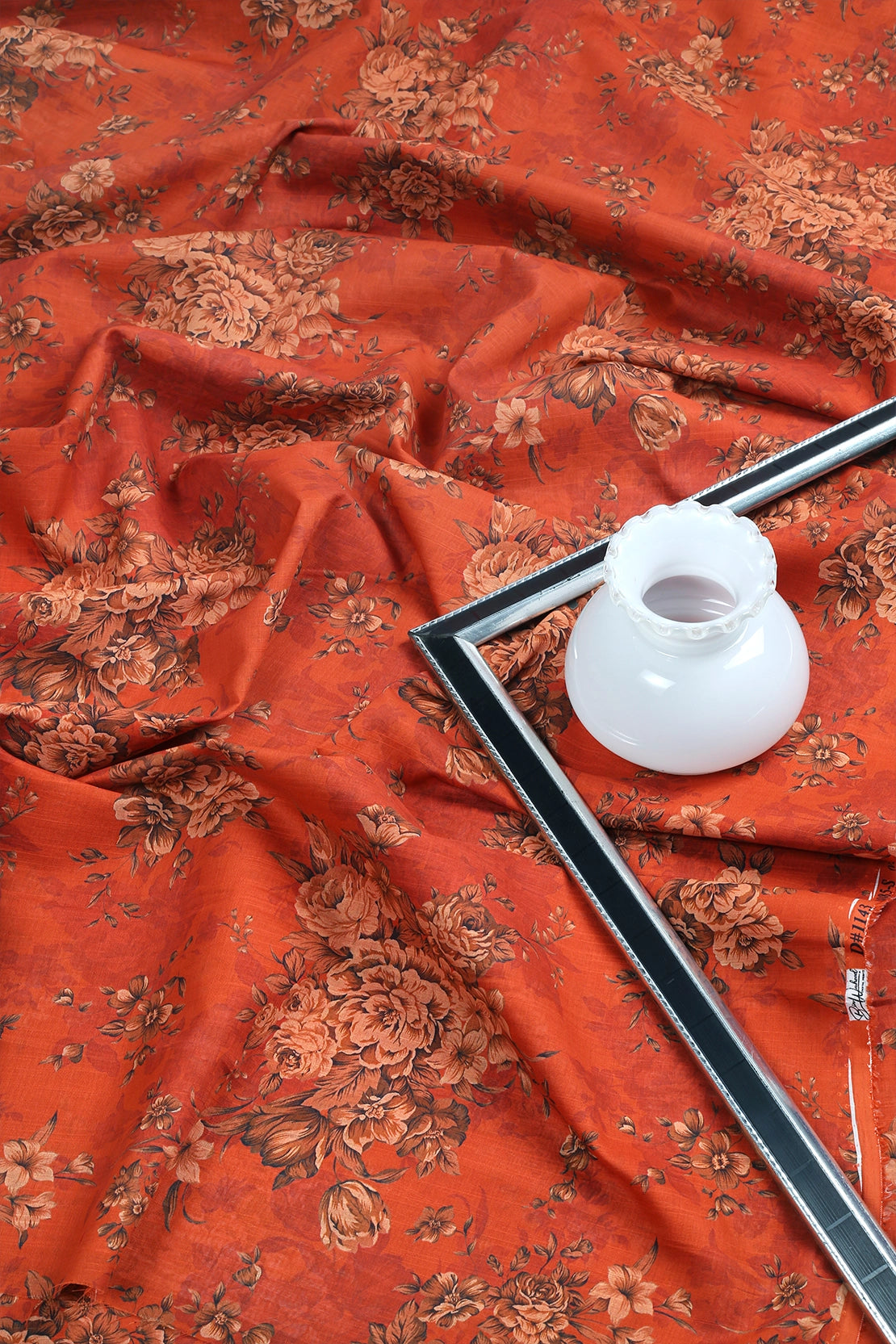 2 Piece - Digitally Printed Slub Lawn - F2 - D2302