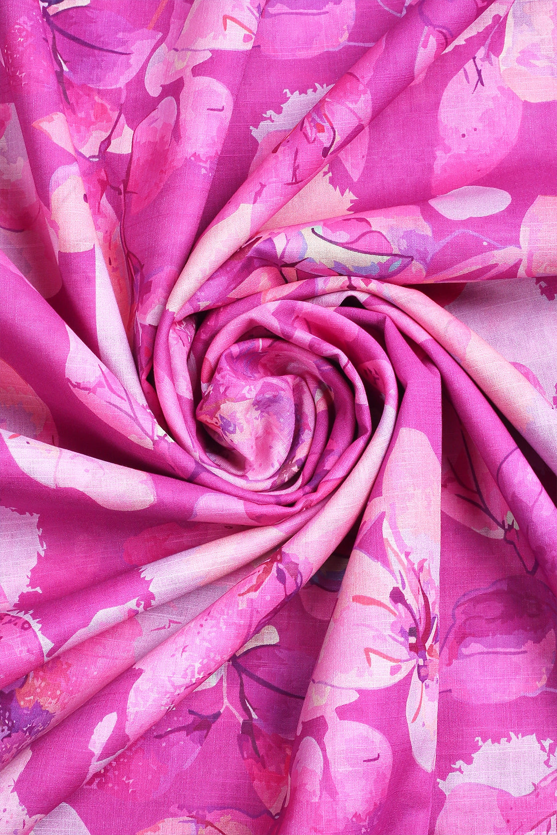 2 Piece - Digitally Printed Slub Lawn - F2 - D2305