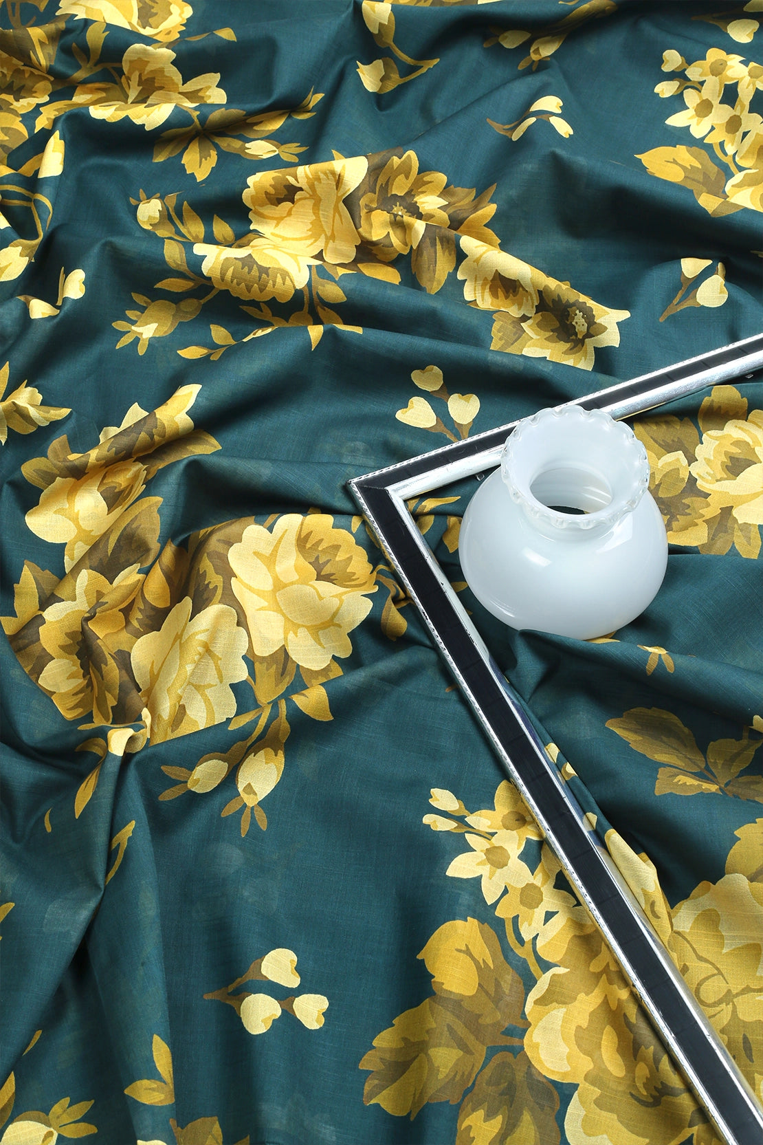 2 Piece - Digitally Printed Slub Lawn - F2 - D2308