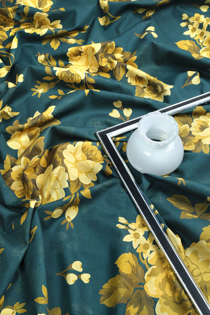 2 Piece - Digitally Printed Slub Lawn - F2 - D2308