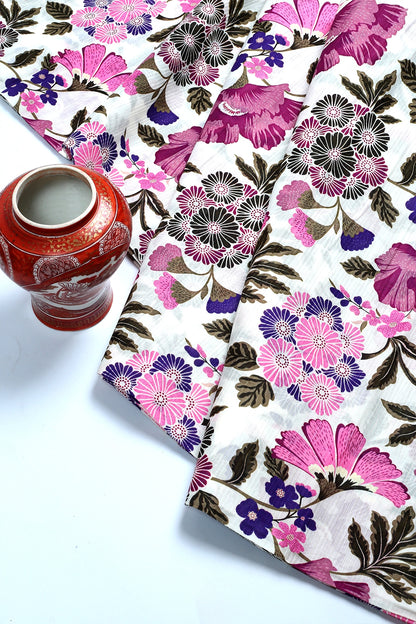 2 Piece - Digitally Printed Doriya Lawn - F2 - D2503