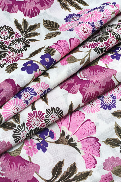 2 Piece - Digitally Printed Doriya Lawn - F2 - D2503