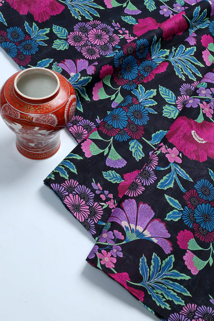 2 Piece - Digitally Printed Doriya Lawn - F2 - D2506