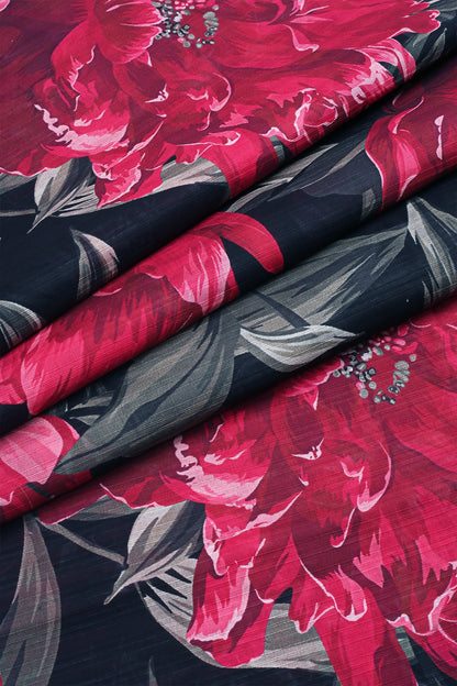 2 Piece - Digitally Printed Doriya Lawn - F2 - D2507