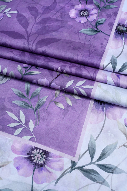 3 Piece - Embroidered Lawn - F24 - D2607