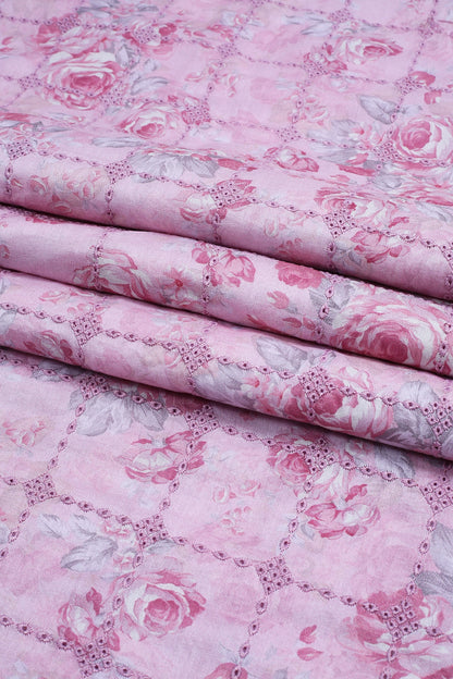 3 Piece - Embroidered Lawn - F24 - D2701