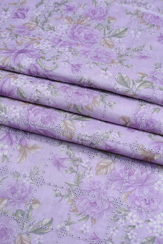 3 Piece - Embroidered Lawn - F24 - D2705