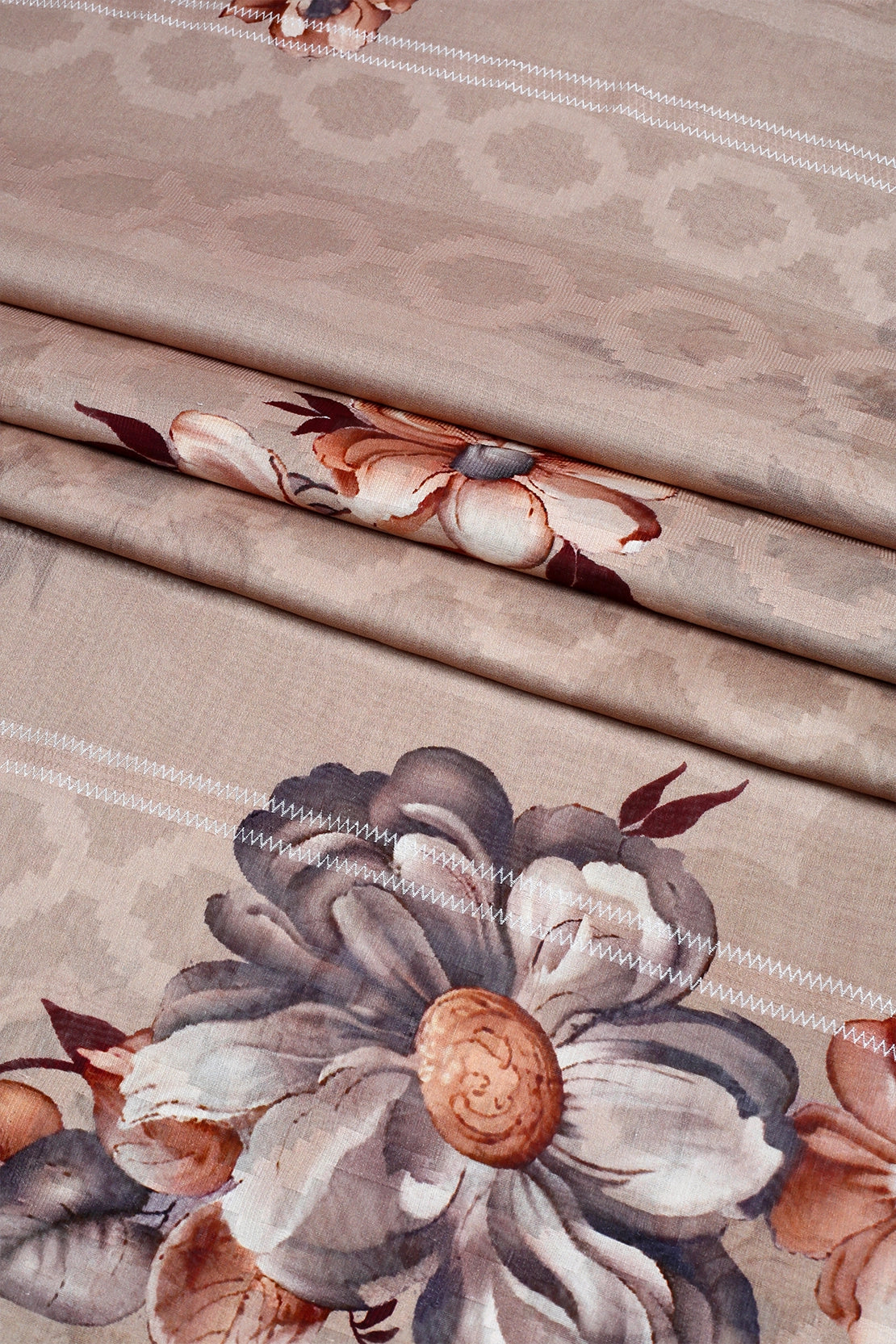 3 Piece - Digitally Printed Lawn - F26 - D2801