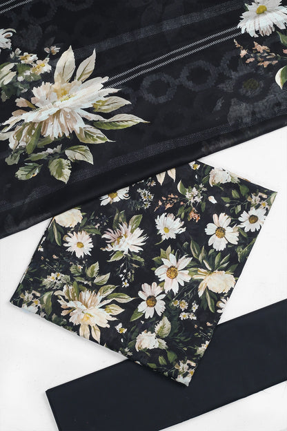 3 Piece - Digitally Printed Lawn - F26 - D2807