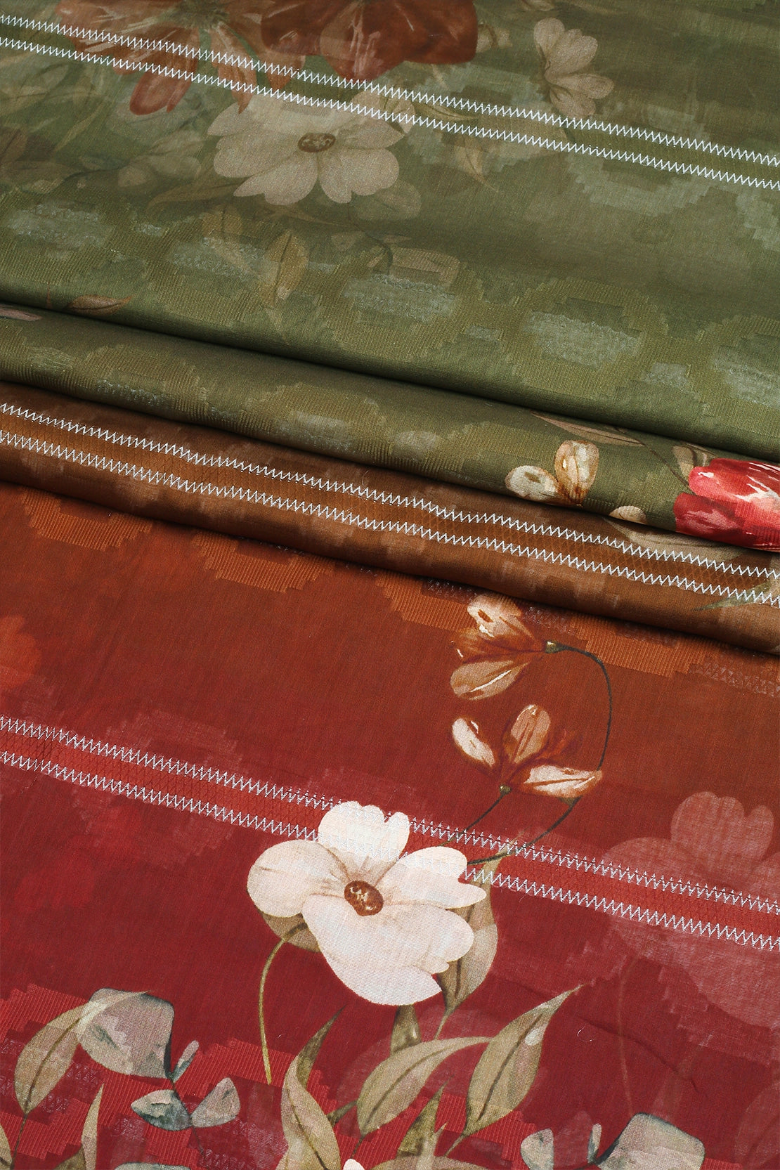 3 Piece - Digitally Printed Lawn - F26 - D2808