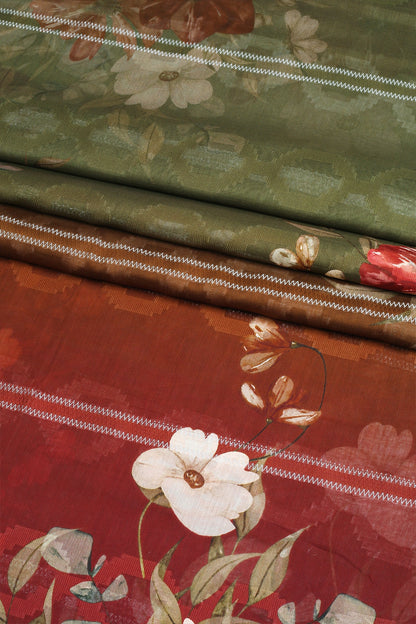 3 Piece - Digitally Printed Lawn - F26 - D2808