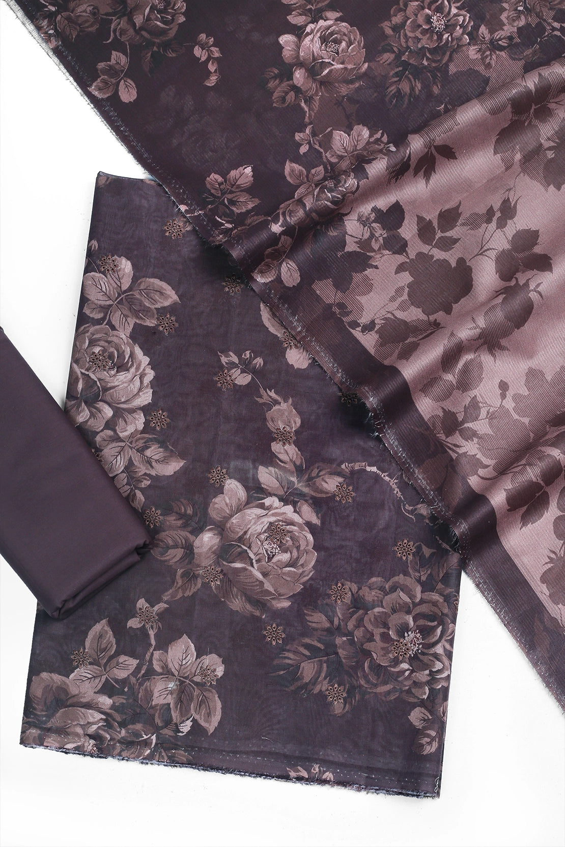 3 Piece - Embroidered Lawn - F40 - D2901