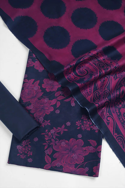 3 Piece - Embroidered Lawn - F40 - D2902