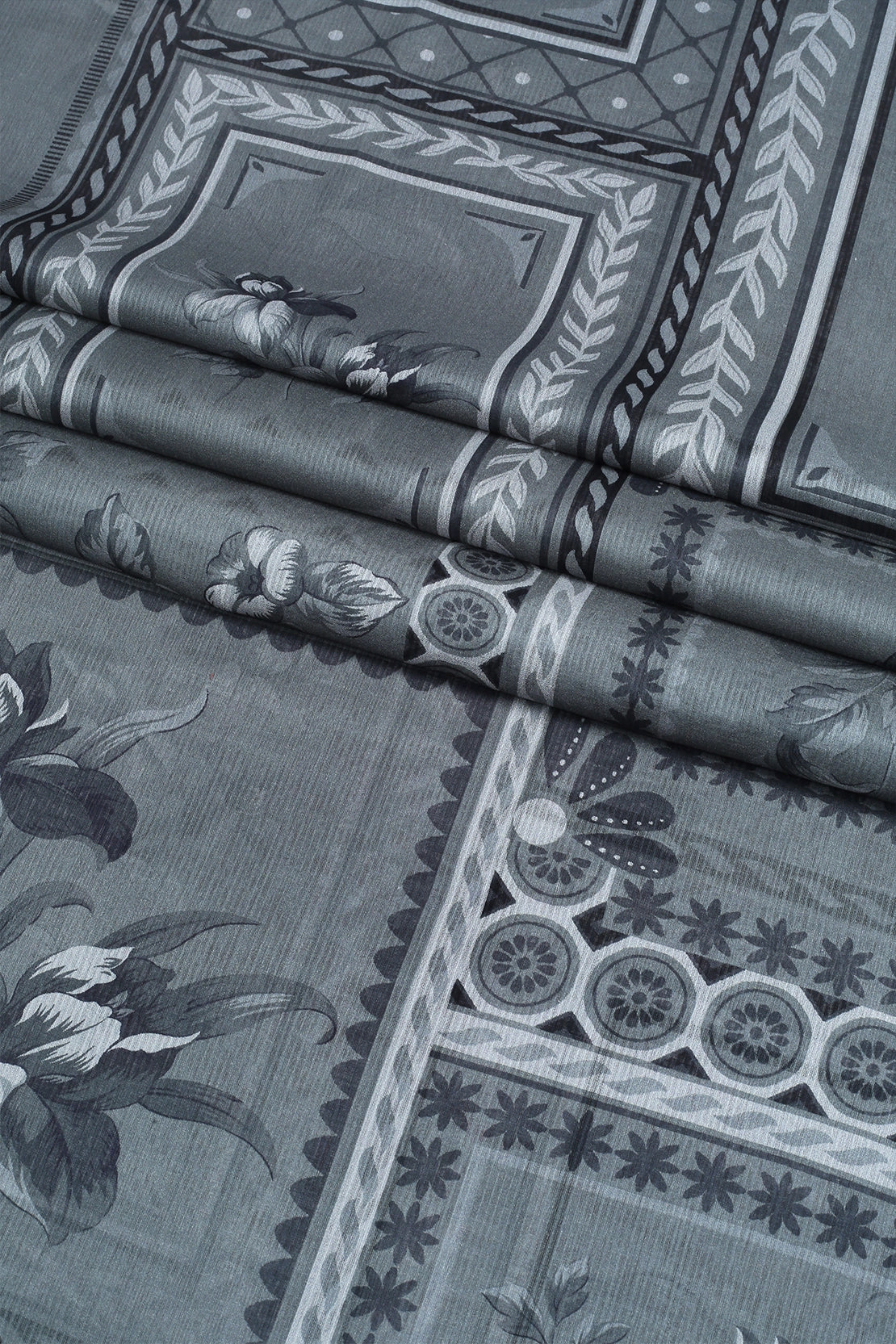 3 Piece - Embroidered Lawn - F40 - D2907