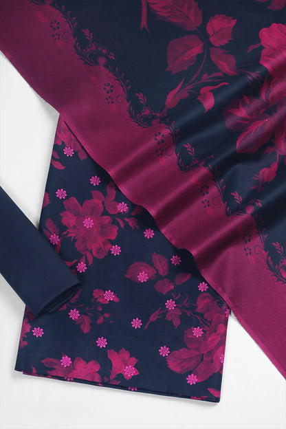 3 Piece - Embroidered Lawn - F40 - D2908