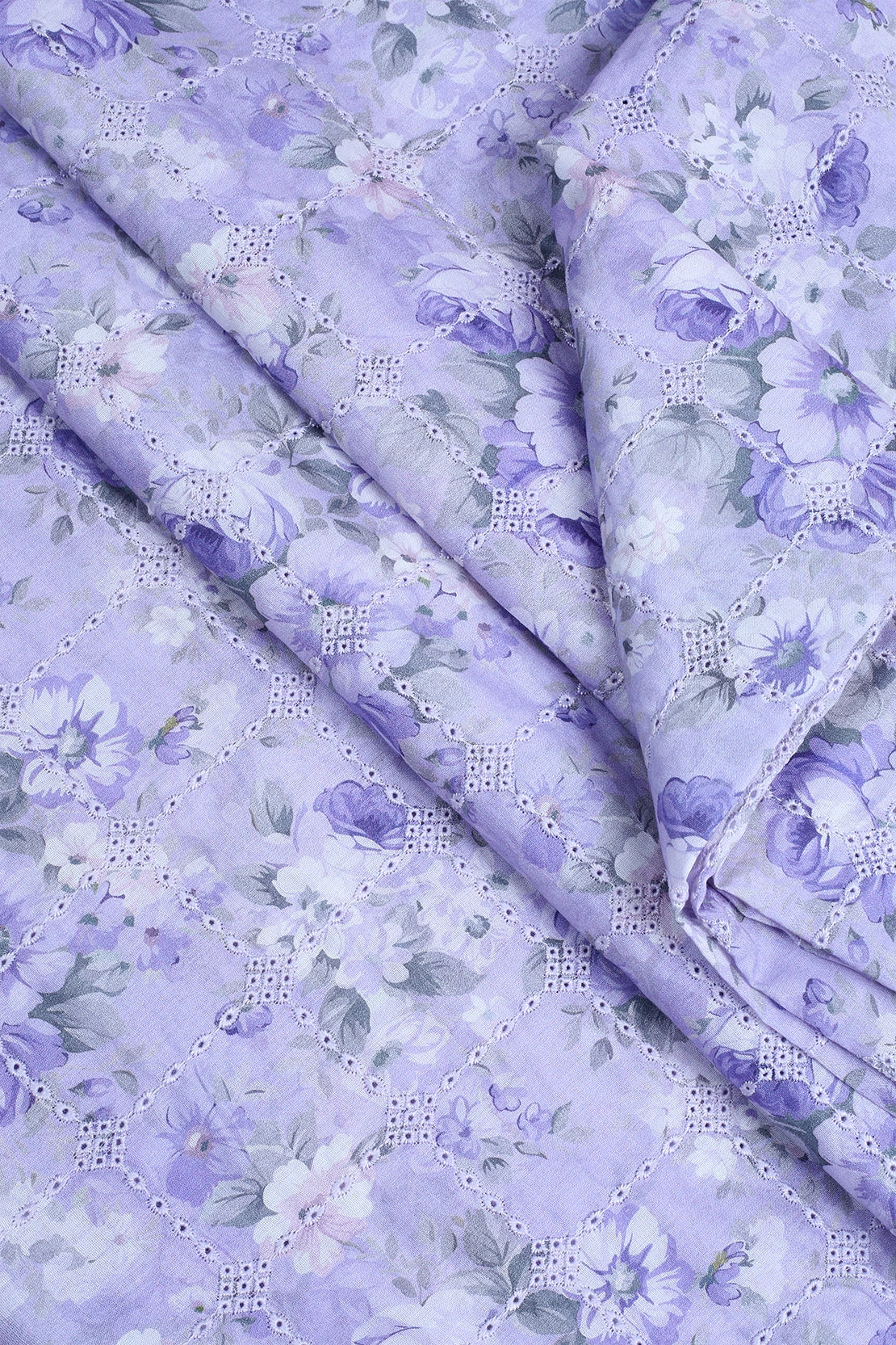 2 Piece - Embroidered Lawn - F35 - D3002