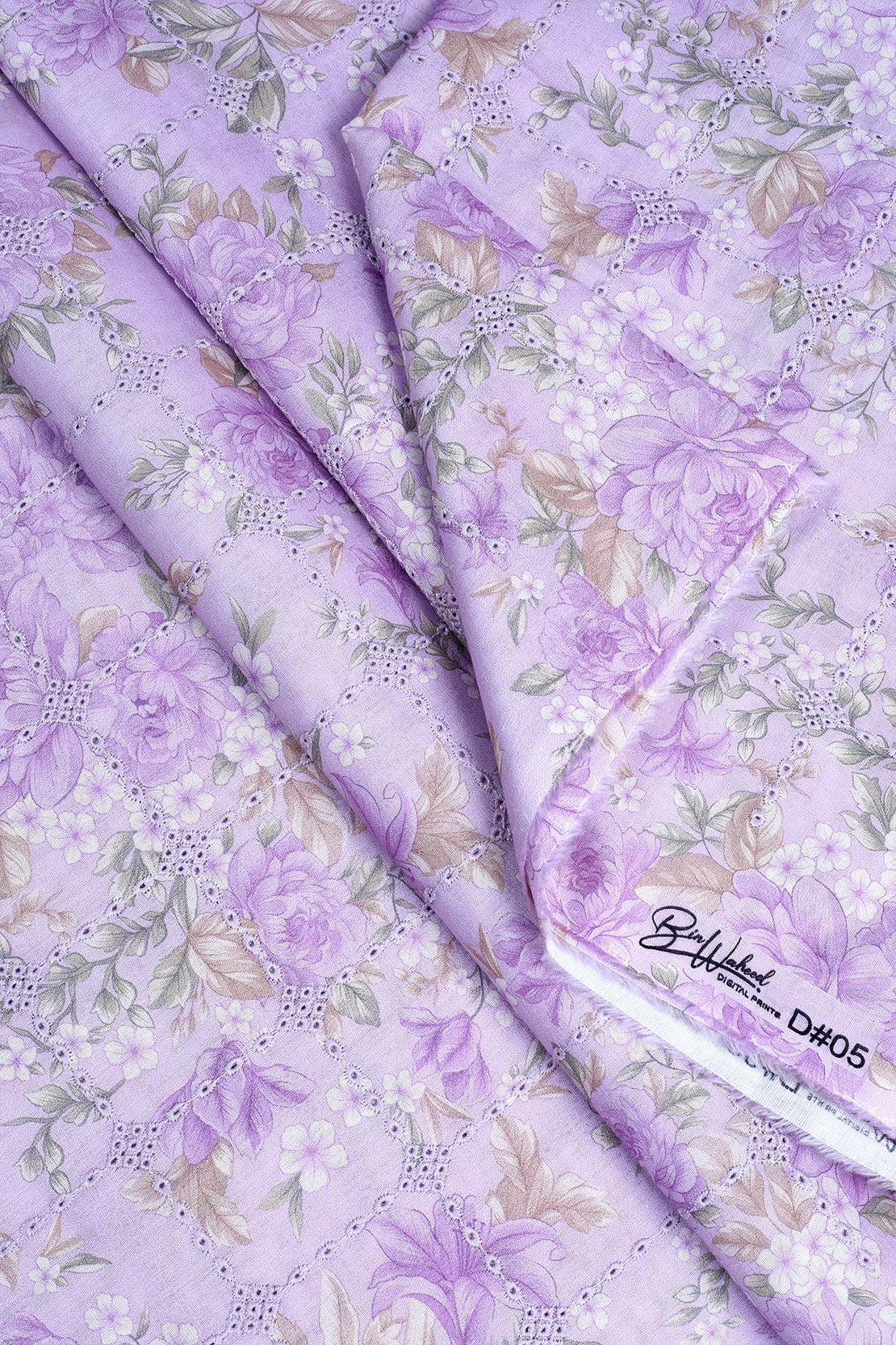 2 Piece - Embroidered Lawn - F35 - D3003