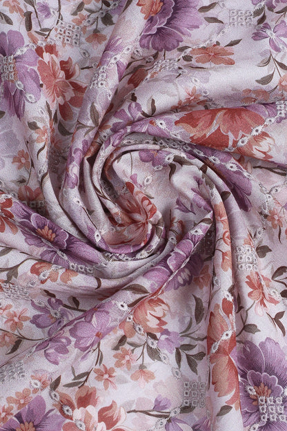 2 Piece - Embroidered Lawn - F35 - D3004