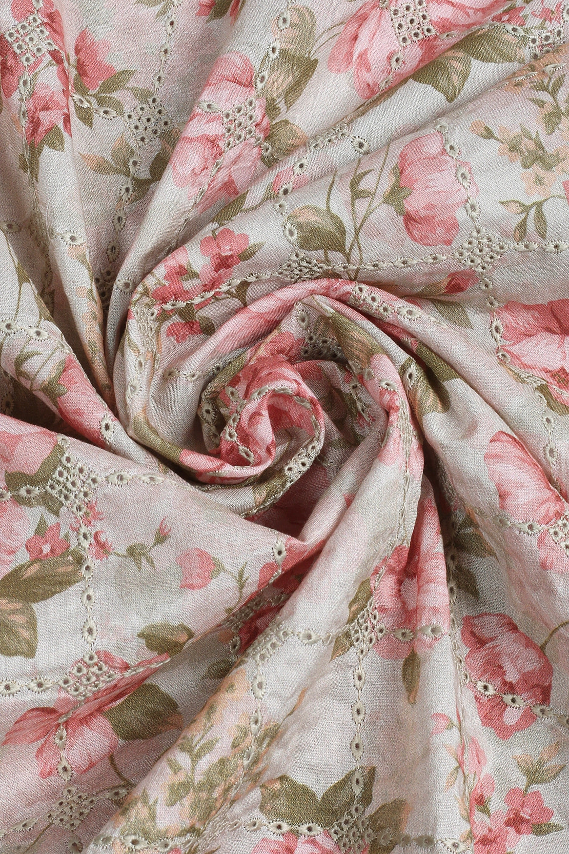 2 Piece - Embroidered Lawn - F35 - D3005