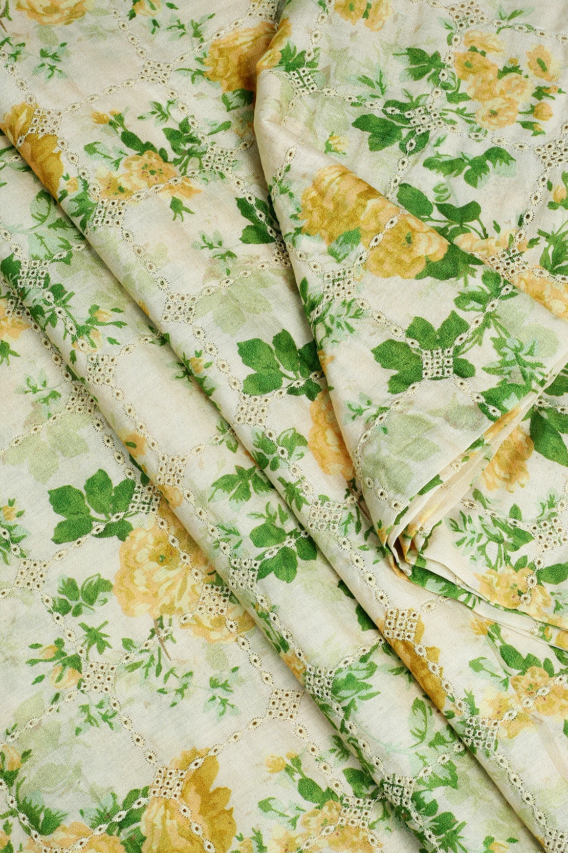 2 Piece - Embroidered Lawn - F35 - D3006