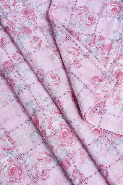 2 Piece - Embroidered Lawn - F35 - D3007