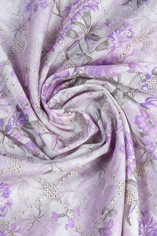 2 Piece - Embroidered Lawn - F35 - D3009