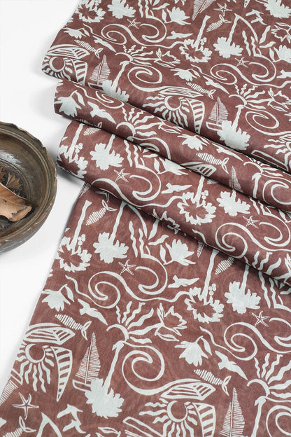 2 Piece - Digitally Printed Lawn - F15 - D3408