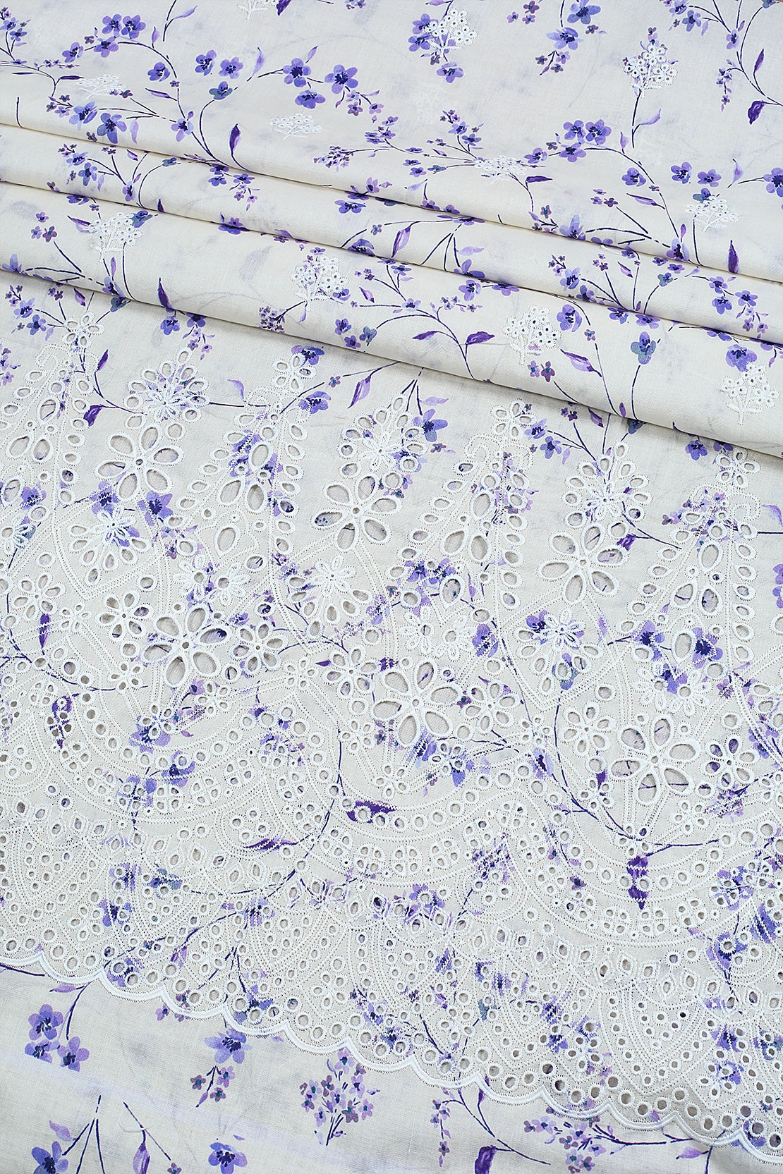 3 Piece - Embroidered Lawn - F60 - D3602