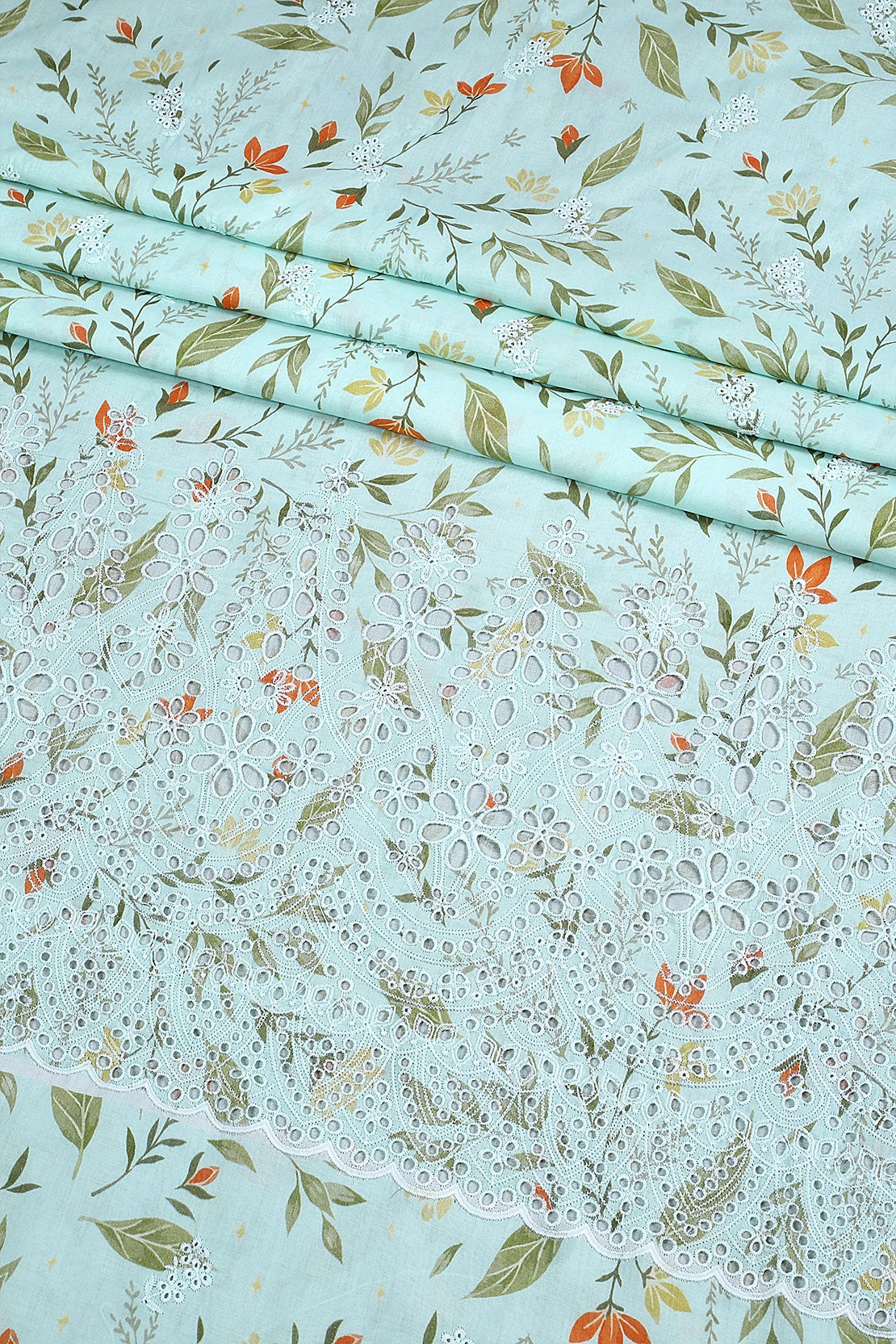 3 Piece - Embroidered Lawn - F60 - D3604